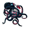 T-shirt "Cinephile octopus"