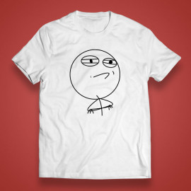 T-shirt "Meme face"
