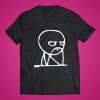 T-shirt "Thinking guy"