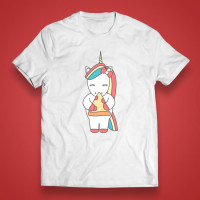 T-shirt "Unicorn pizza"