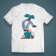 T-shirt "Unlucky skater"